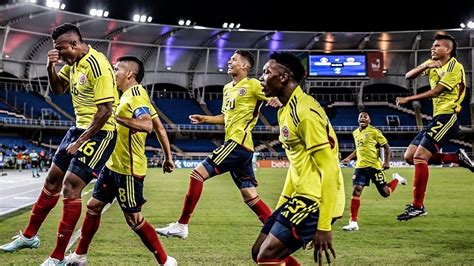 colombia vs brasil sudamericano sub 20